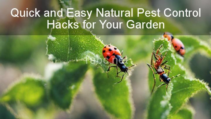 Quick and Easy Natural Pest Control Hacks for Your Garden