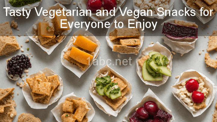 Tasty Vegetarian and Vegan Snacks for Everyone to Enjoy