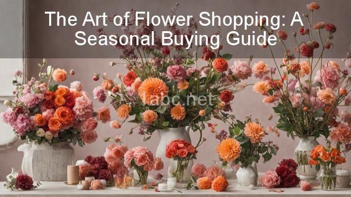 The Art of Flower Shopping: A Seasonal Buying Guide