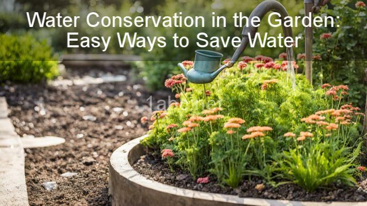 Water Conservation in the Garden: Easy Ways to Save Water